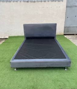 YE77M Katil Queen Divan Bed Frame MIDORI Grey