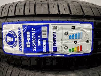 225/50/17 Sunwide RS-ONE Tyre 2026 Tayar