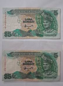Lima Ringgit Malaysia (2 keping)