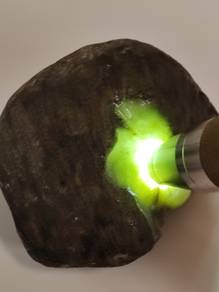 Ice Light Green Burmese Jadeite Jade Rough Stone