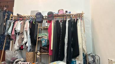 Used Items for Sale – Mattress & Clothes Rack