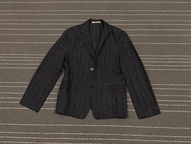 Aquascutum dark grey women blazer S 2253