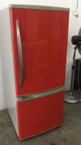 Red Peti Sejuk Refrigerator Fridge Freezer Recond