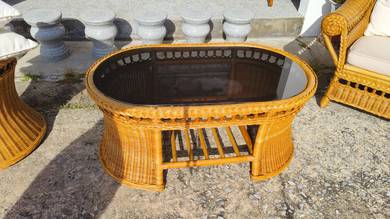 Rottan sofa selling individual or whole set