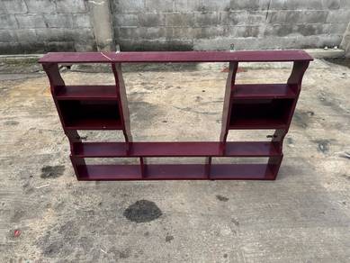 5x3ft Wooden Wall Rack Shelves Dinding