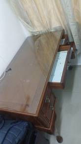 Vintage-style wooden table