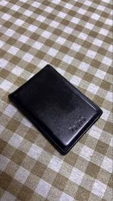 PEDRO Card Holder Wallet Leather Black