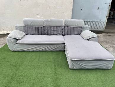 YE58E Kerusi 9ft 3 Seater L Shape Sofa Slipcover