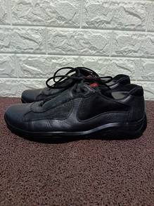 Uk11 Prada America's Cup Low-Top  Sneakers
