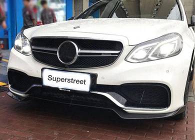 Mercedes W212 E63 Front lip carbon fiber brabus