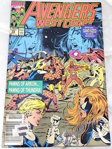Marvel Avengers West Coast #78 Comic Book