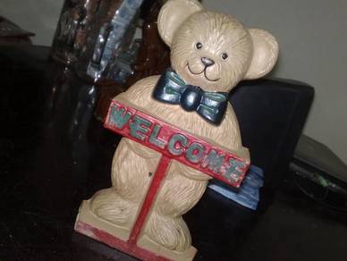 Tahan pintu besi vintage cast iron door stopper