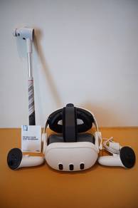 Meta Quest 3 VR 128GB with KIWI k4 Battery Strap