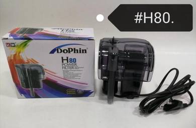 Dophin H80 Power Filter Aquarium Fish Ikan