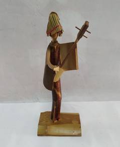 Japanese Vintage Doll Made from Bamboo - Dancing