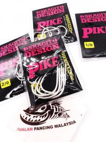Skagit design pike jigging 1pck 5pcs killer hook