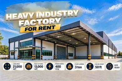 Warehouse / Factory For Rent in Kapar,SGR