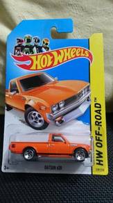 Hotwheels Datsun 620 orange pickup not Tomica