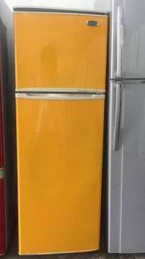 Orange Refrigerator Fridge Peti Sejuk Elba Ice Ais