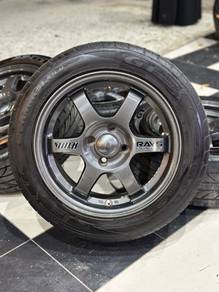 Te37 15 inch sportrim Wira myvi axia alza