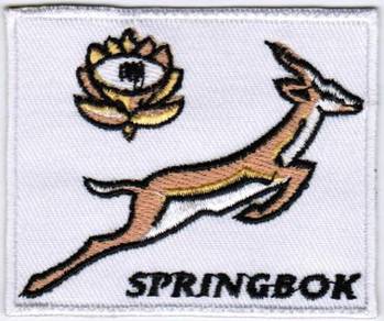 South Africa Springboks National Rugby Union Patch