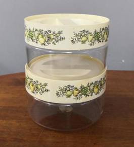 Pyrex spice of life canister jar 2