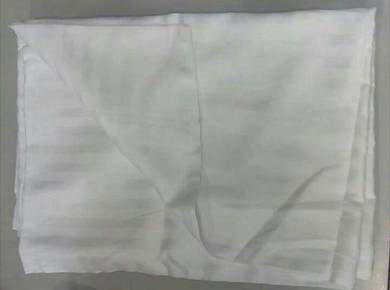 Sarung bantal Hotel Satin stripe