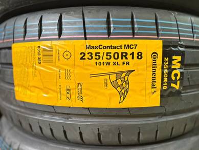 235/50/18 Continental MaxContact MC7 2025 Tayar