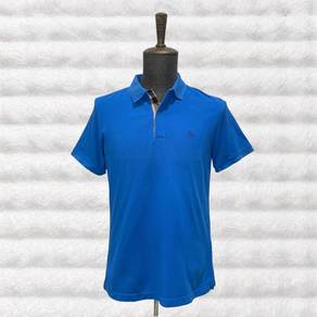 Burberry Blue Polo with Middle Blue Horse