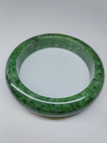 57.80mm Ice Green Jadeite Jade Bangle
