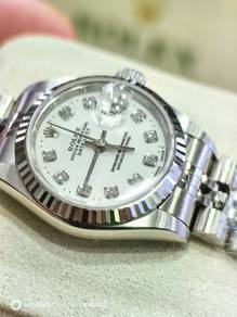 Rolex 69174 Ceramic White Diamond