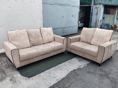 YE36 Kerusi 3 + 2 Seater Sofa Fabric Beige