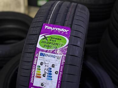 Tayar Baru 205 45 17 Tourador Xspeed TU1 2026