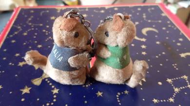 2pcs Australia Koala Bear Keychain 