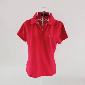 Polo Ralph Lauren Slim Fit Red Polo T-Shirt