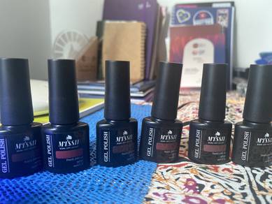 6psNail Polish set with UV/LED lamp