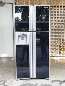 4 doors Hitachi refrigerator fridge peti sejuk wat