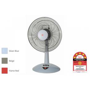 KDK TABLE FAN KB404AS Silver Blue