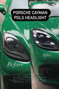 Porsche 718 Genuine OEM PDLS+LED Headlight Upgrade