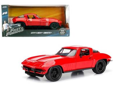 FAST & FURIOUS 8 Letty Chevy Corvette 1/24 Model