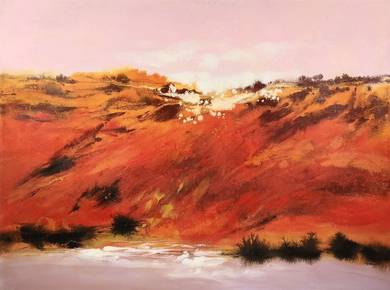 Echoes of Nature VI – Textured Oil Landscapes