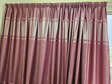 Long Tall curtain with stripes