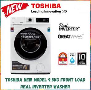 TOSHIBA 9.5kg R-inverter Front-Load Washer