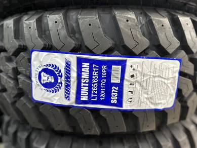 265/65/17 Sunwide Huntsman MT Tyre 2026 Tayar