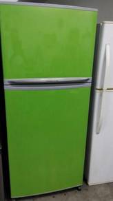 Green Refrigerator Freezer Mitsubishi Peti Fridge