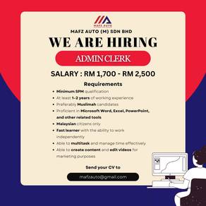 Admin Clerk
