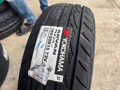 Tayar Baru 165 50 15 Yokohama Advan Fleva V701 25