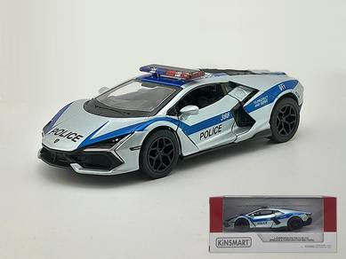 Kinsmart Lamborghini Revuelto (Police Edition)