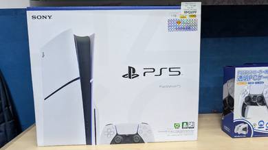 New PS5 Slim Disk 1TB, Setahun Warr,Terima TradeIn