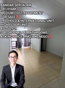 Apartment For Sale in Sri Ilham